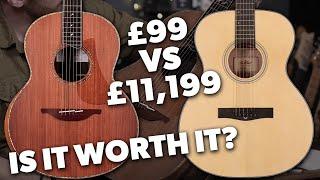 £99 vs  £11,199 Acoustic Guitar - Eastcoast G1 vs Lowden F-50