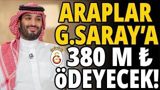 GALATASARAY'A DEV SERVET! ARAPLAR ÇILDIRDI...