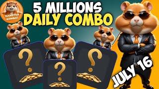 16 July Daily Combo Hamster Kombat | Hamster Kombat Daily Combo Today | Hamster Kombat Daily Combo