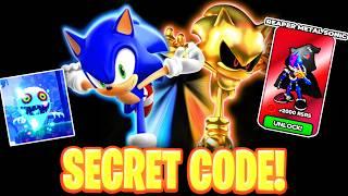 Sonic Speed Simulator SECRET ADMIN CODES! Roblox