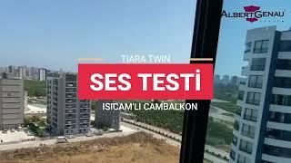 Isıcamlı Cam Balkon Ses Yalıtımı - Tiara Twin