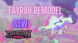 NEW Fayrah Remodel (Dragon Adventures Roblox)