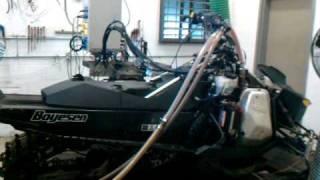 Skidoo 800etec Boyesen R&D dyno