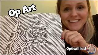 Op Art Hand (Mrs. Brown • Art ®)