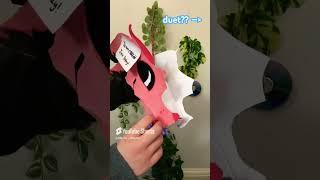 duet me :33 #dragonpuppets #paperdragon #paperdragonpuppet #puppet #art #trend #viral #fyp #shorts