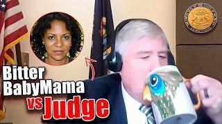 Loud Mouth Woman Threatens Man in Front of Judge and it BACKFIRES!