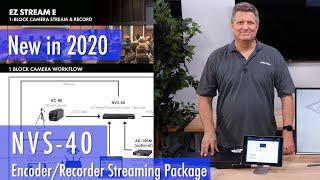 Datavideo NVS-40 Multi-Destination Encoder & ISO Recorder