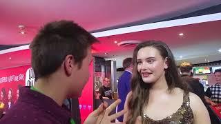 Love, Simon -  Red carpet interview - Nick Robinson and Katherine Langford