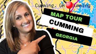 Everything about Cumming Georgia Explained | Map Tour of Cumming Georgia