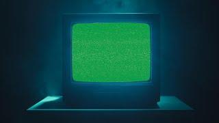 Old Retro TV Green Screen | 4K | Vintage | Global Kreators