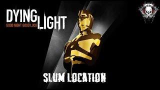 Dying Light_Gold zombie statue in slum location