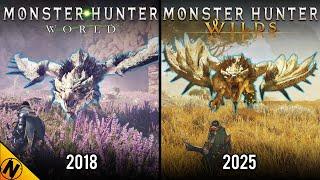 Monster Hunter Wilds vs Monster Hunter World | Direct Comparison