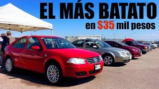 Autos para todos los gustos, el MÁS BARATO fue de $35 mil pesos - Tianguis Autos Tulancingo!