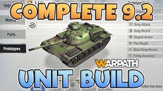 Warpath - Complete 9.2 Star Unit Build | 5.0 Update