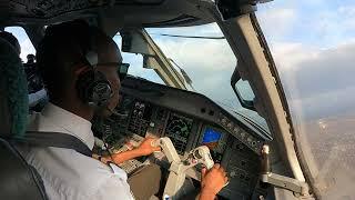 Embraer 190 Take Off  JKIA Runway 06, Kenya Airways with ATC.