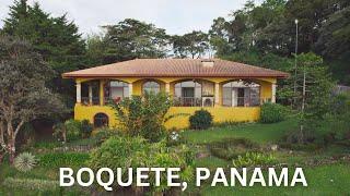 Coffee Farm and Mountain Home for sale in Boquete Panama