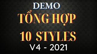 Tổng hợp Demo 10 Style cho Yamaha bộ dữ liệu V4 Nam Trân