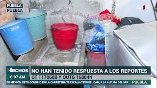 Familias sin agua