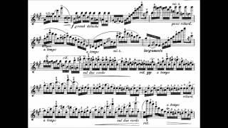 Wieniawski, Henryk op.15 Variations on an original theme for violin + piano