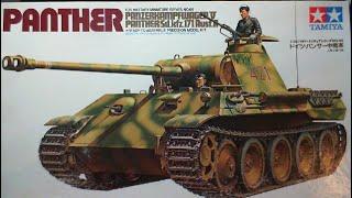 TAMIYA 1/35  PANTHER Ausf. A BUILD UPDATE 1