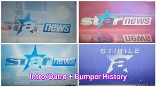 Star News Antena 1 & Stars + Știrile Antena Stars - Intro/Outro + Bumper History (2013 - Prezent)