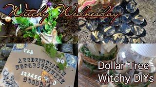 Witchy Wednesday #DollarTree Witchy Haul AND DIYs!!!