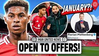 REPORTS: 'Club Willing To Sell Rashford in JAN'! | Man United News