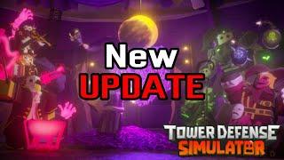 NEW HALLOWEEN EVENT ACT 3 OUT SOON! Tower Defense Simulator // NEW TOWER!! // Come Chill!