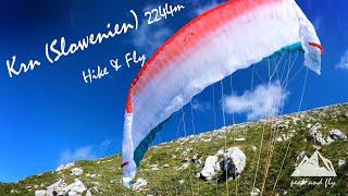 Slowenien: 2000 Meter Hike and Fly zum Krn