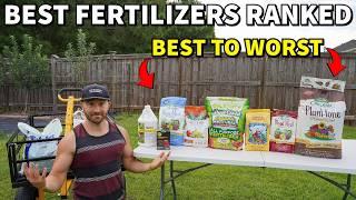 The BEST Fertilizers For Vegetables Ranked BEST To WORST!