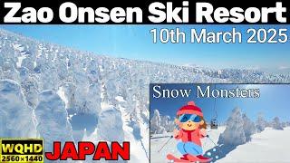 Zao Onsen Ski Resort and Snow Monsters in Yamagata prefecture, JAPAN
