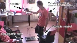 Postion-hold for my Tricopter via webcam + markers