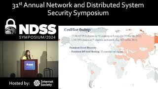 NDSS 2024 - Modeling and Detecting Internet Censorship Events