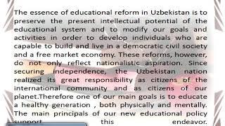 Education system of Uzbekistan