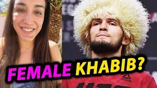 Tatiana Suarez on being called "female" Khabib Nurmagomedov