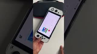 Protect your Nintendo Switch OLED - Screen Protector, Clear Skin + Carrying Care