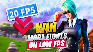 4 QUICK & EASY Tips To WIN MORE FIGHTS On LOW FPS (Fortnite Tips & Tricks)