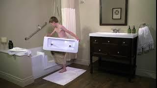 Young Boy Using Quick Tub® - So Simple