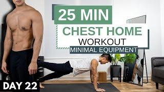 BODYWEIGHT CHEST WORKOUT AT HOME! - Jeremy Sry