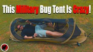 This Civilian / Military Tent Sets Up in 1 Second! - Catoma Improved BedNet System Bug Tent