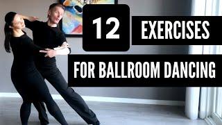 12 Practice Exercises for Ballroom dancing