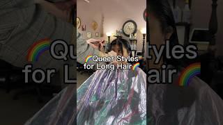 #queer #hairstyles for #longhair #shorts