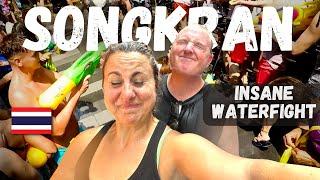 World’s BIGGEST WATER FIGHT! | INSANE Bangkok Songkran Festival 2023