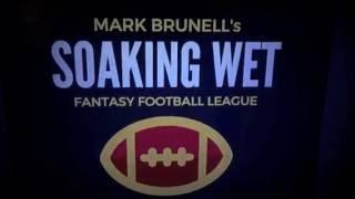 Draft Lottery Beer Pong | Mark Brunell's Soaking Wet Fantasy Football League