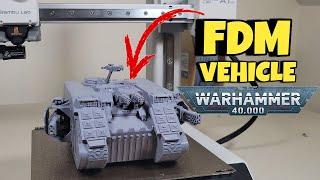 How to FDM Print Vehicles - Warhammer 40K on the Bambu A1 Mini