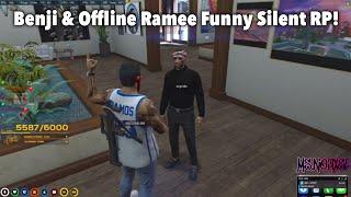 Benji & Offline Ramee Funny Silent RP | NoPixel WL GTARP