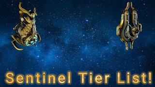 Sentinels Tier List! Warframe Koumei and the Five Fates update!