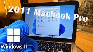 Windows 11 Install On 2011 Macbook Pro