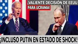 ¡Se acabó el juego! ¡Putin no esperaba un movimiento tan grande de EE.UU. para Ucrania!