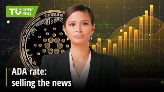 ADA rate: selling the news | Miners' Income at Yearly Low | Cryptocurrency news for September 03